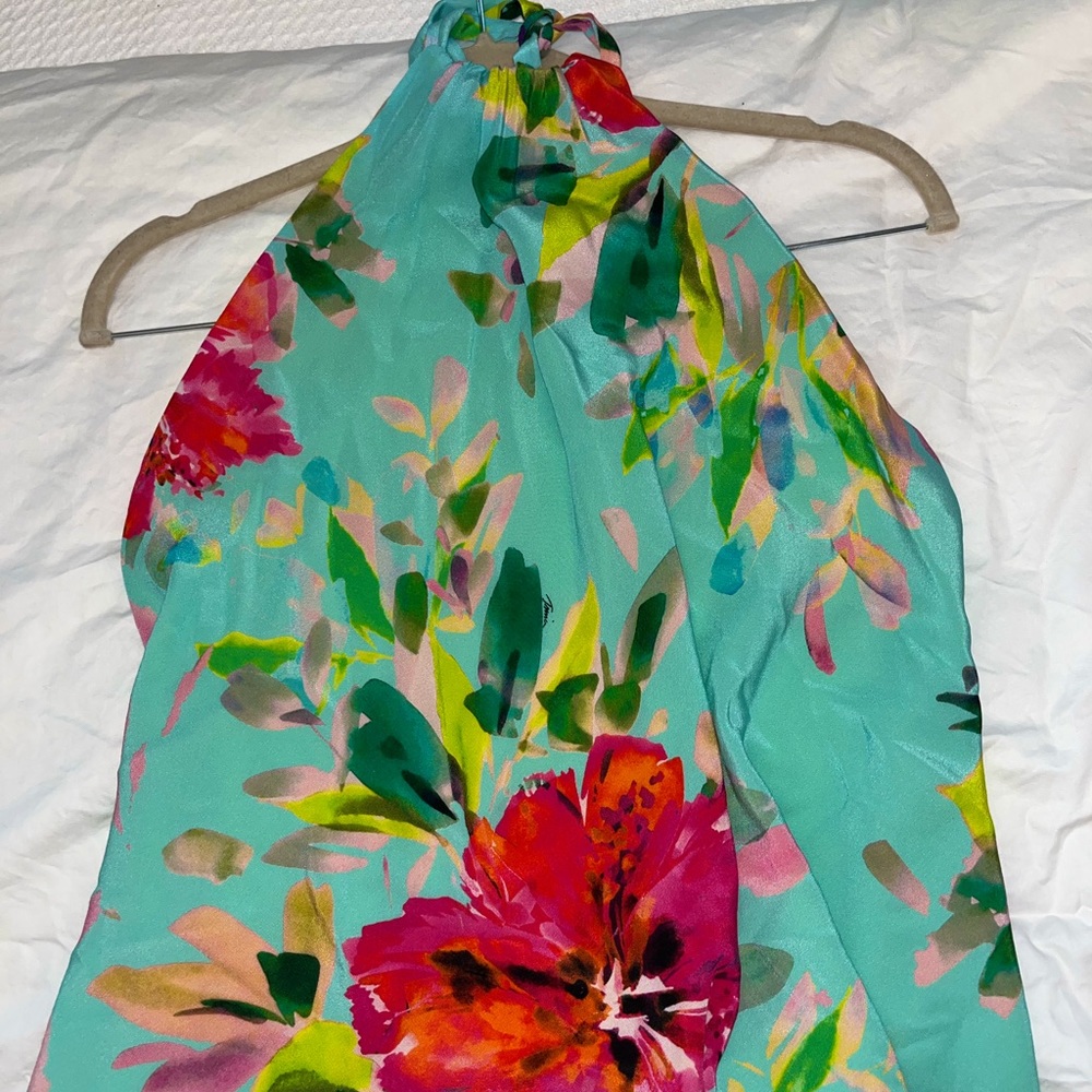 TRINA TURK HALTER TOP